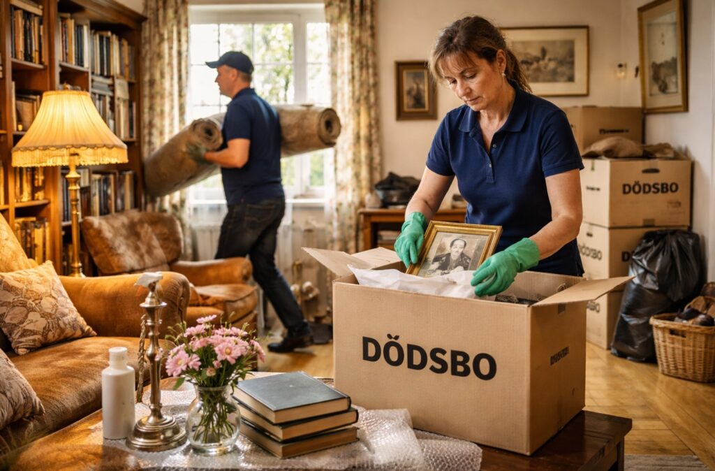 Dödsbostädning av lägenhet i Göteborg